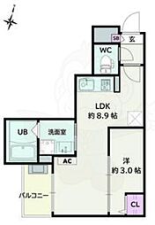 Jack higashimatabe1 2階/-