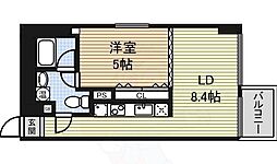 クロサスレジデンス徳川園 1LDKの間取図画像