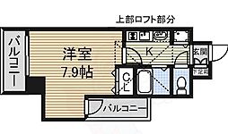 プレサンス名古屋駅前アクシス 1Kの間取図画像