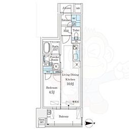 GRANPASEO丸の内 1LDKの間取図画像