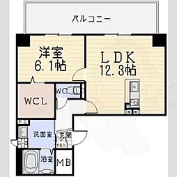 Solare 1LDKの間取図画像