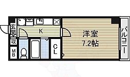 ベレーサ金山 1Kの間取図画像
