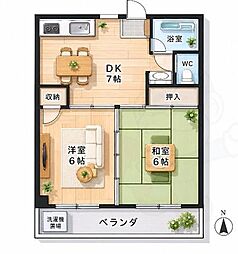 石田ハイツ 2階