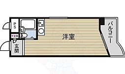 グローバル新瑞 ワンルームの間取図画像