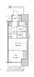 パークアクシス名古屋山王橋 1DKの間取図画像