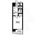 ヒルズ新栄4階5.2万円
