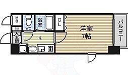 プレサンス新栄デコール 1Kの間取図画像