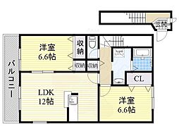 カトルセゾン五反田3 2階