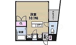 Tステージ新栄 ワンルームの間取図画像