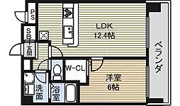 YS上前津 1LDKの間取図画像