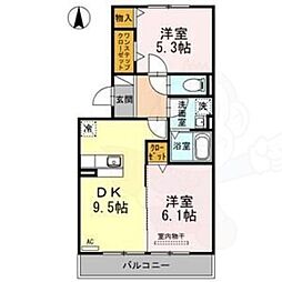 ファミールシミズ D 3階/-