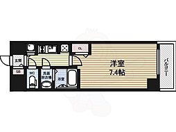 セイワパレス丸の内駅前プレミア 1Kの間取図画像