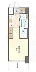 S-RESIDENCE名古屋菊井aline 1Kの間取図画像