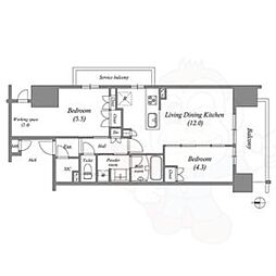 オーパスレジデンス名古屋ステーション 3階