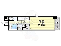 ヴィラ清寿 1Kの間取図画像
