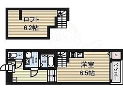 グランドメゾン 1Kの間取図画像
