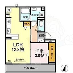ノア・グランデ6 1LDKの間取図画像