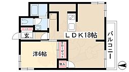霞ヶ丘ハイツ 3階/-