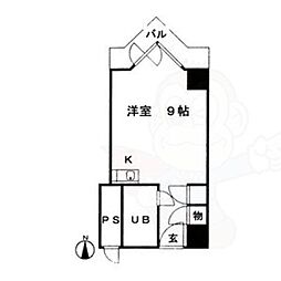 栄マンションS棟 9階/-