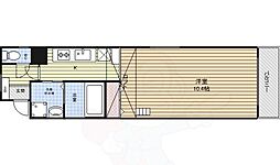 グリム覚王山 1DKの間取図画像