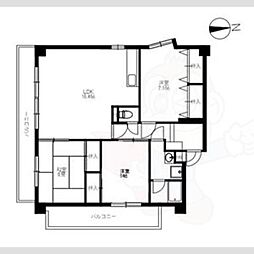 レグノアレッタ 3LDKの間取図画像