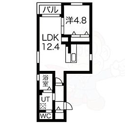北区新堀町AP 3階/-