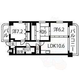 メゾンドール若葉 5階