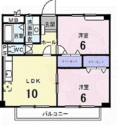 フレスコ アビタシオン 3階