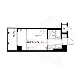 クレストナゴヤ 1Kの間取図画像