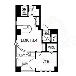 プライムヒルズ 4階/-