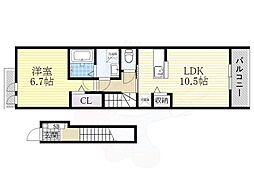 ラフレシール1 2階/-