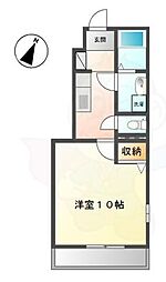 コテージ中川 1階/-