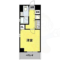 izumi 1Kの間取図画像