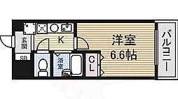 レジデンスミズノ 1Kの間取図画像