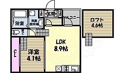 ラプルミエール 2階