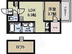 ハーモニーテラス天塚町2 2階