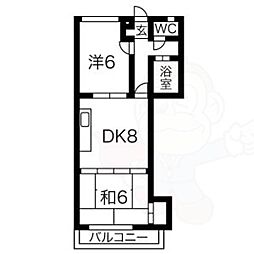 ストーク若水 2階