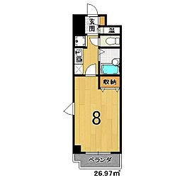 御池サンハイツ 4階/407