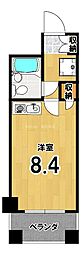 ライオンズマンション京都西陣 ワンルームの間取図画像