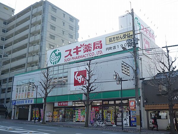 画像21:スギ薬局 円町店（525m）