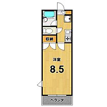 Stage-door 301 ｜ 京都府京都市上京区三条殿町382（賃貸マンション1K・3階・23.65㎡） その2