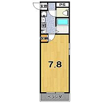 一条シンフォニー 202 ｜ 京都府京都市北区大将軍一条町173（賃貸マンション1K・2階・24.75㎡） その2