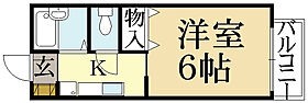 ブランドール藤林  ｜ 京都府京都市北区上賀茂中ノ坂町（賃貸アパート1K・2階・20.00㎡） その2