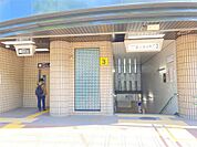 地下鉄北山駅（1641m）
