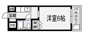 メゾンLee 415 ｜ 京都府京都市左京区田中上古川町15-1（賃貸マンション1K・3階・18.00㎡） その2