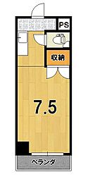 ベルジュ56 ワンルームの間取図画像