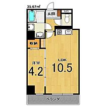 モンドール西院  ｜ 京都府京都市右京区西院春栄町（賃貸マンション1LDK・6階・35.62㎡） その2