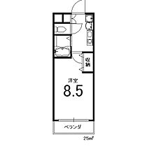 西院くめマンション 903 ｜ 京都府京都市右京区西院巽町（賃貸マンション1K・9階・25.00㎡） その2