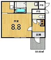 UZUMASA ARCUS 102 ｜ 京都府京都市右京区太秦辻ケ本町9（賃貸マンション1K・1階・32.83㎡） その2