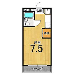 ヴィラトリアン 2階